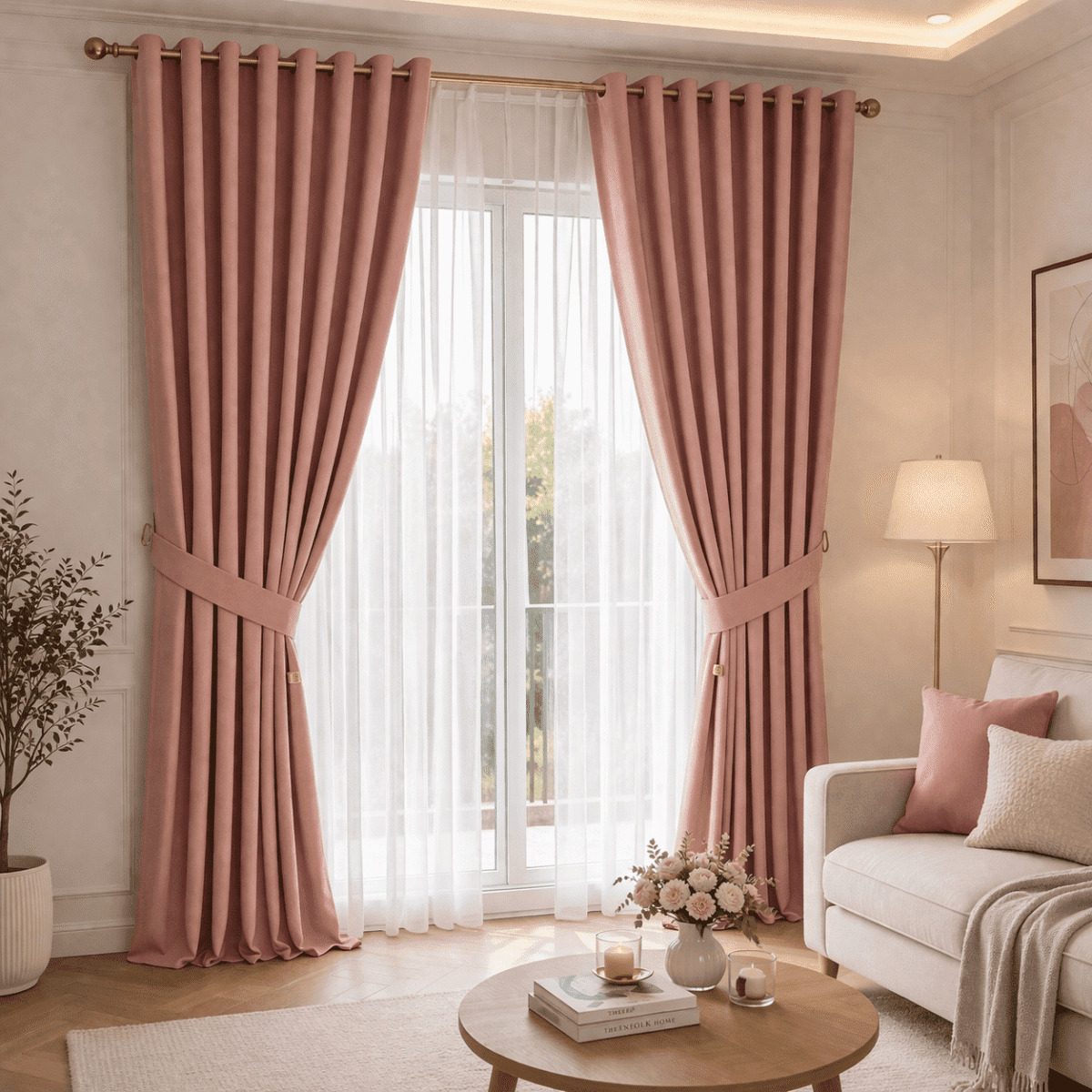 gorden ruang tamu di green lake