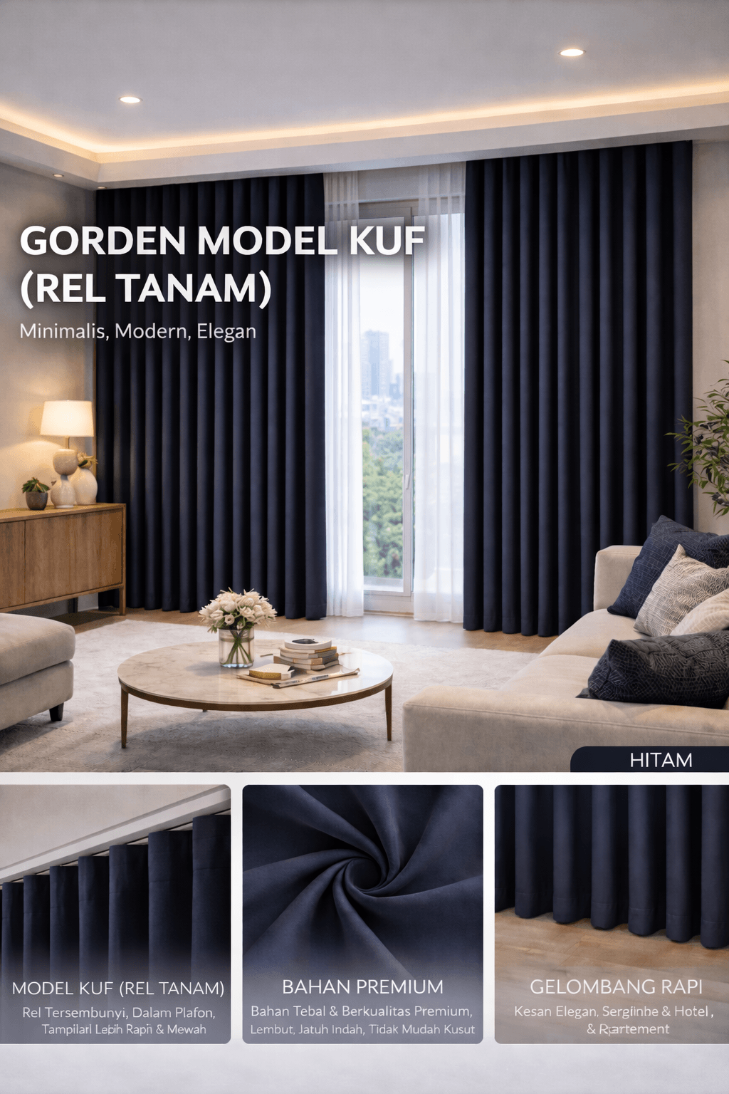 gorden kuf minimalis di rangkasbitung