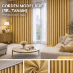 gorden kuf di sepatan rapi dan mewah