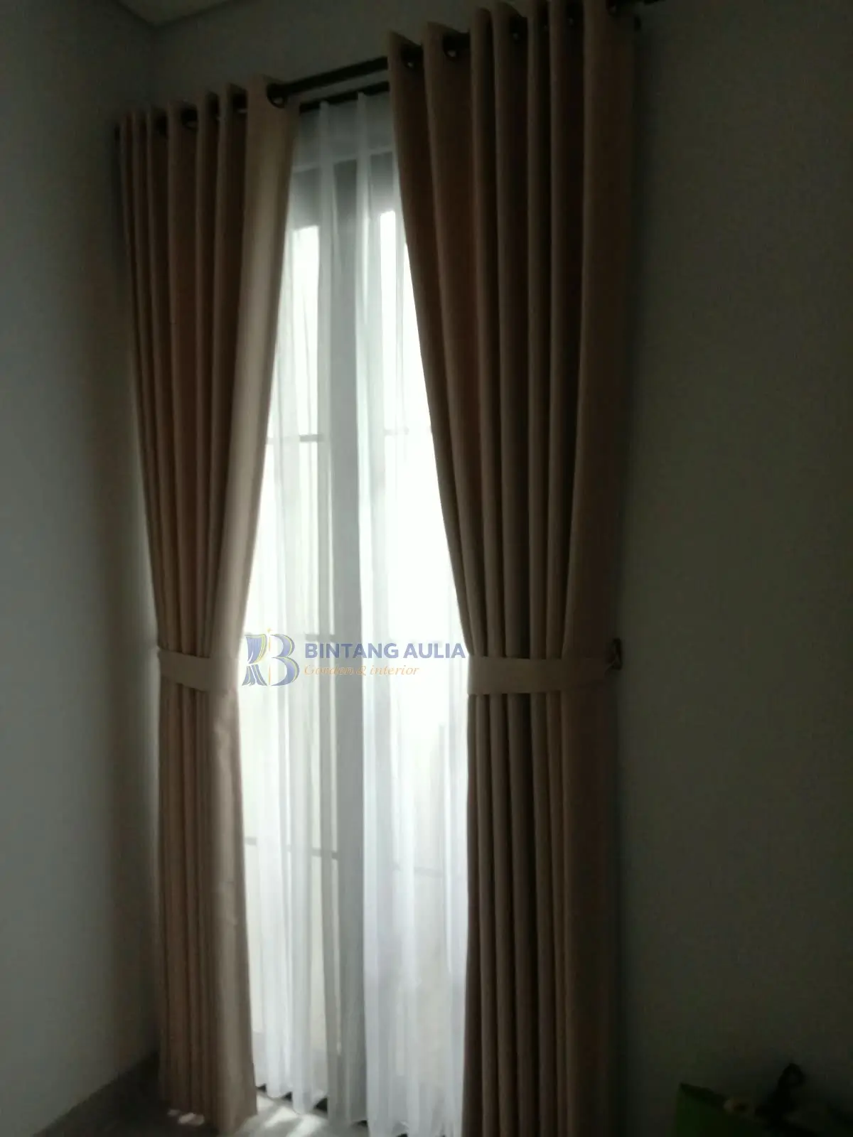 jual gorden custom di pik (pantai indah kapuk) bahan blackout