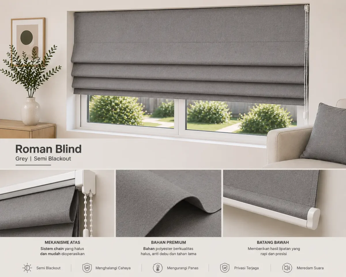 roman blind di cikupa