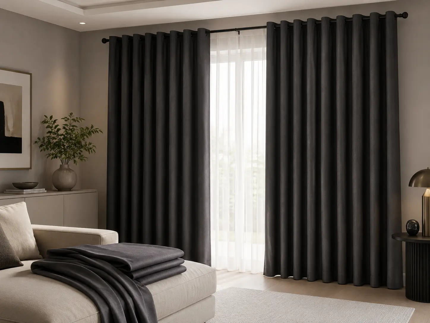 gorden kamar elegan di gunung putri