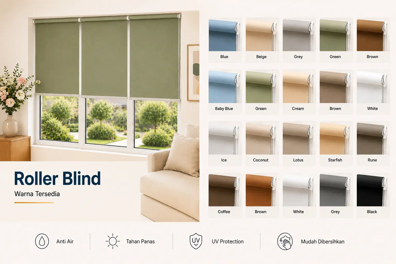 jual pasang roller blind di bsd