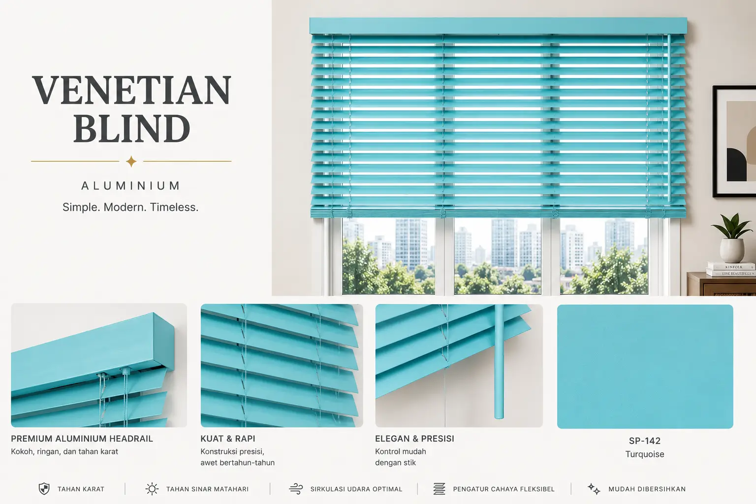jual pasang venetian blind di cikupa