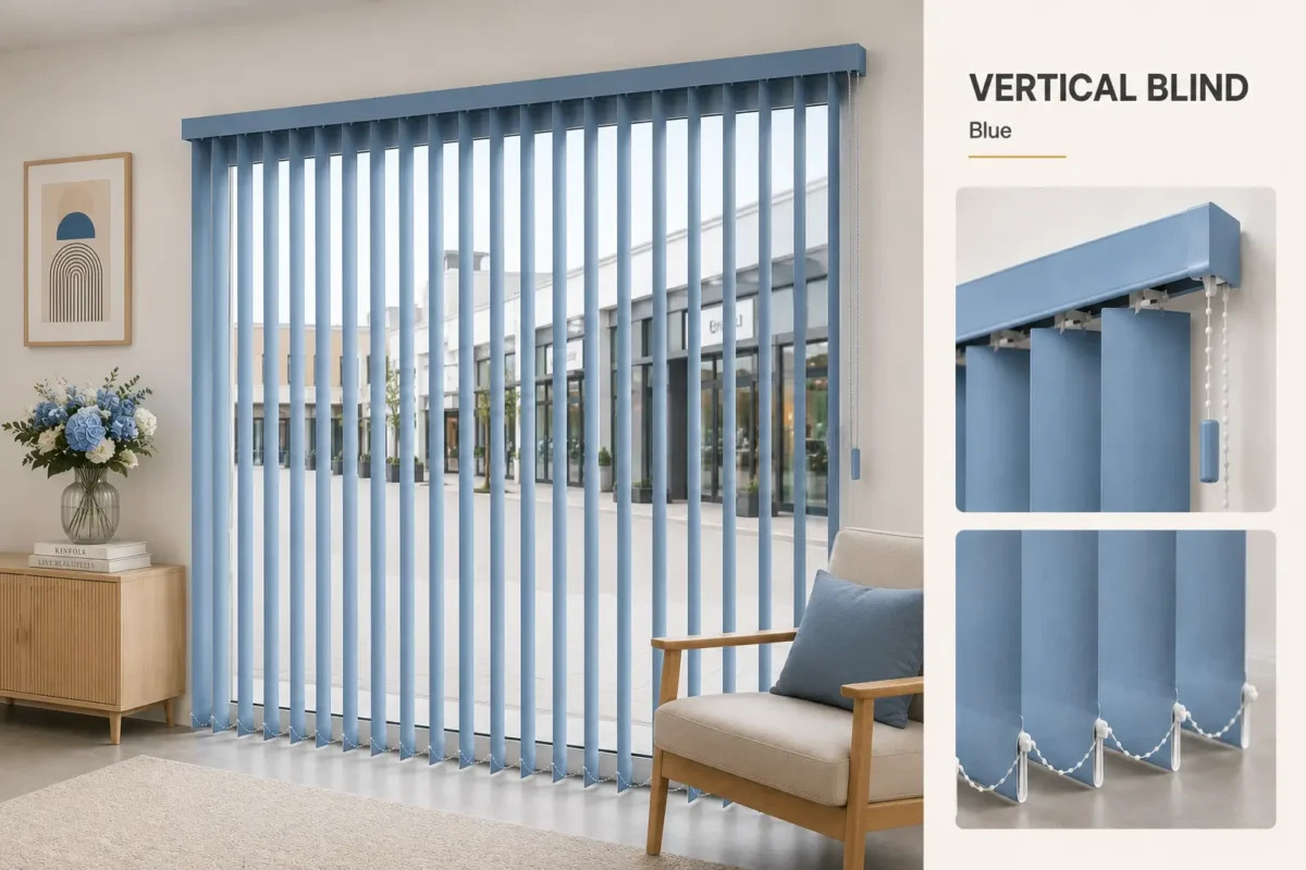 jual pasang vertical blind custom di bintaro