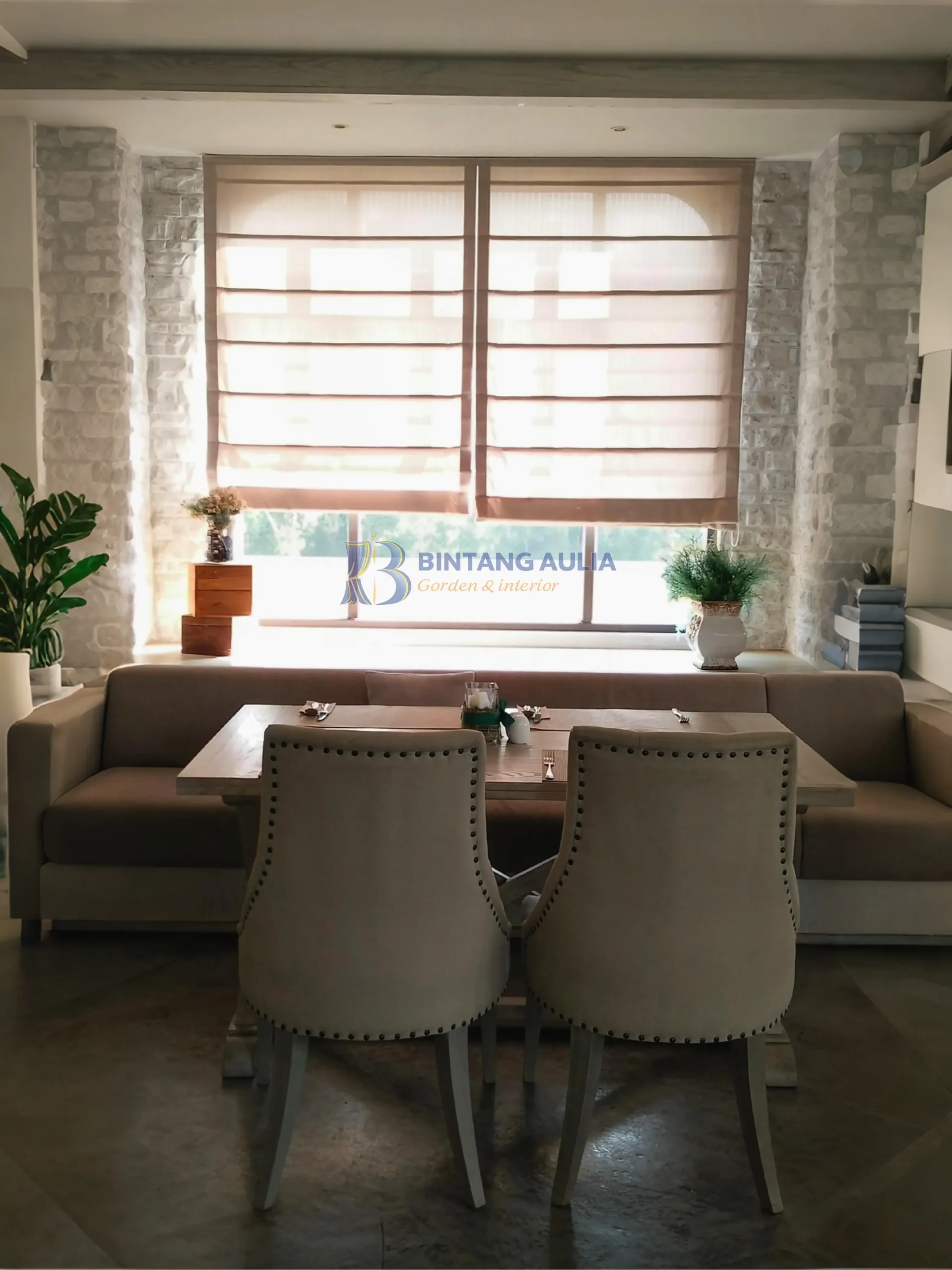 jual pasang roman shade roman blind di tangerang pilihan banyak