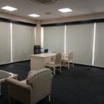 pemasangan roller blind custom di pik (pantai indah kapuk)