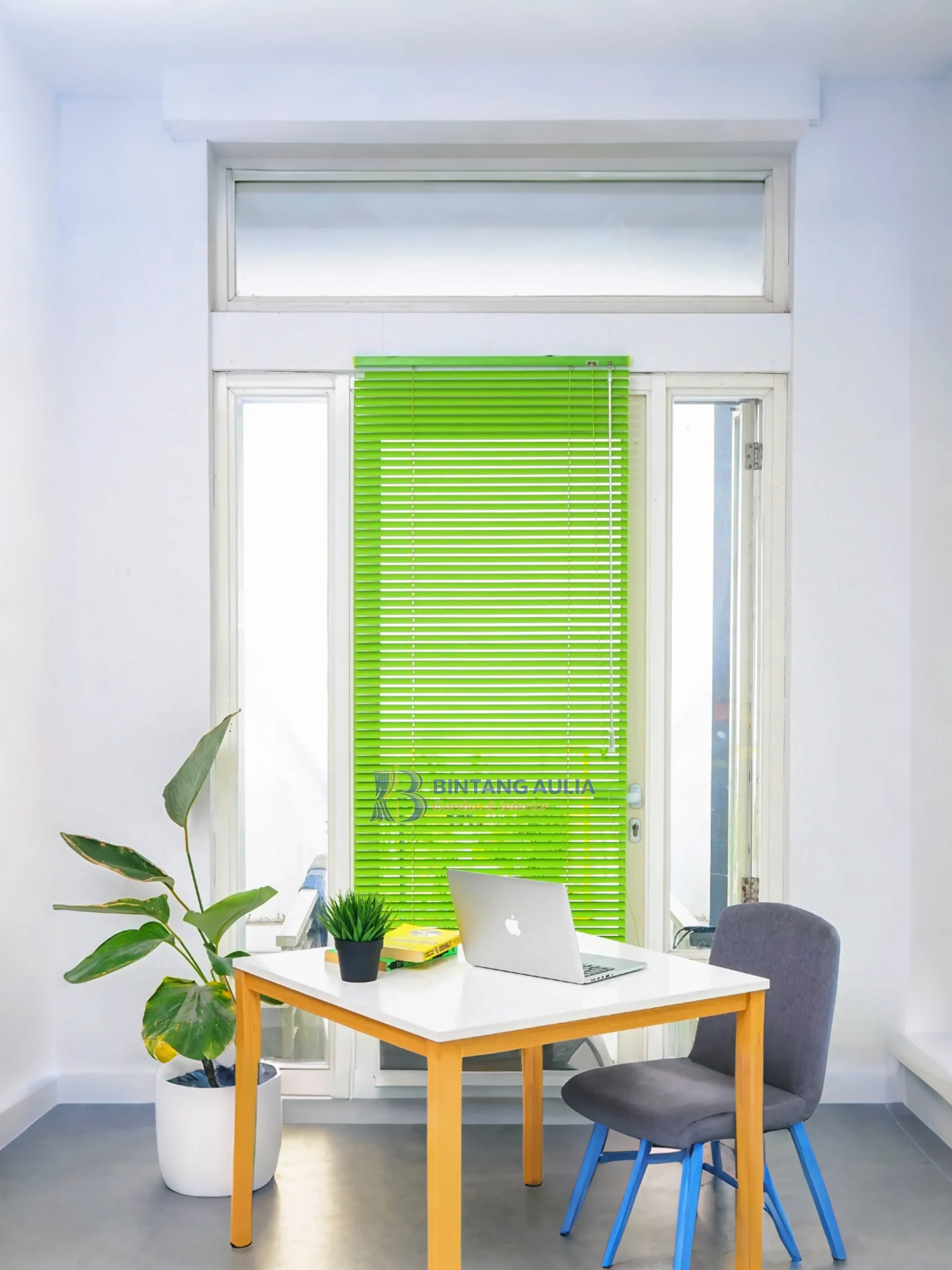 jual horizontal blind custom di sepatan tampilan minimalis